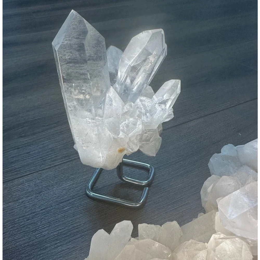Magical Quartz Crystal On A Stand